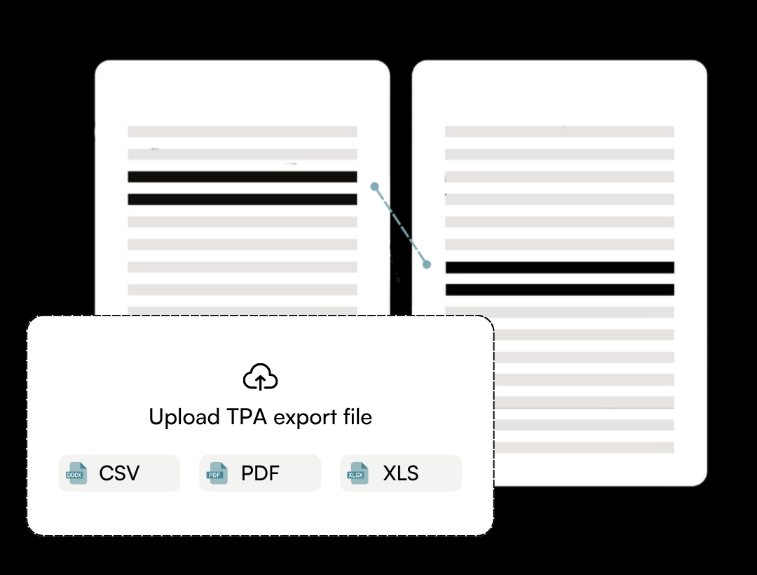 TPA export matching for 340B eligibility