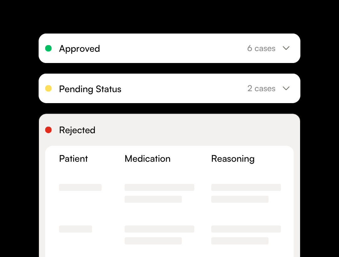 Automated PA follow-up and status reporting